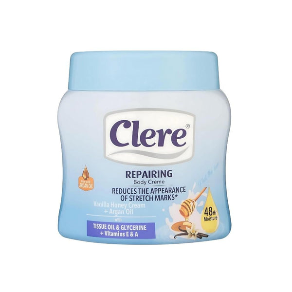 Clear Body Moisturizing Cream, Honey and Vanilla, 500ml