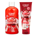 Cosmo Hot Cocoa & Mint Shower Gel and Body Scrub Set