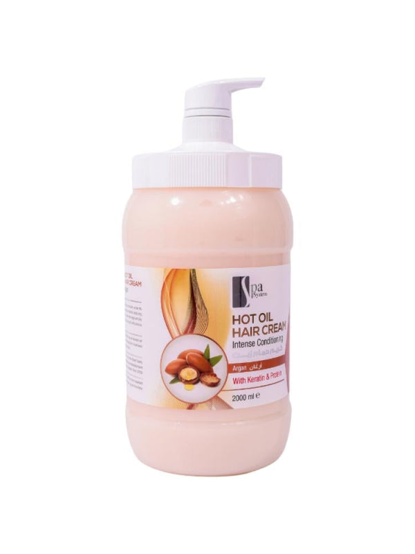 Spa System Argan Intense Conditioning Hot Oil Hair Cream 2000 ml