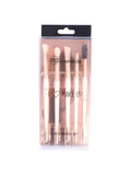 Makeup Brush Set Soft Bristle Professional Blending Salon System 5 Pieces