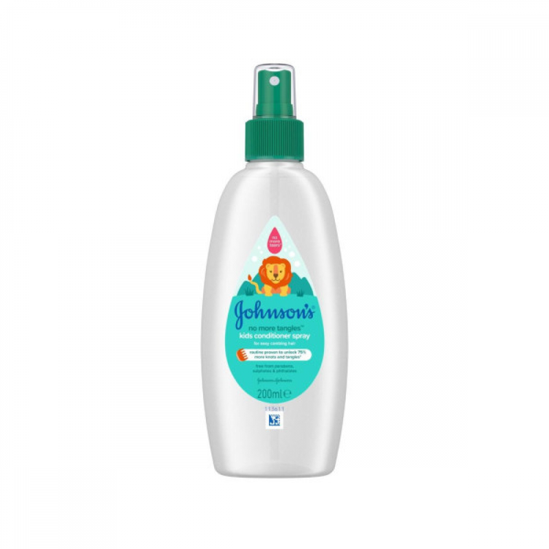 Johnson's No More Tangles Kids Conditioner Spray, Detangling, 200 ml