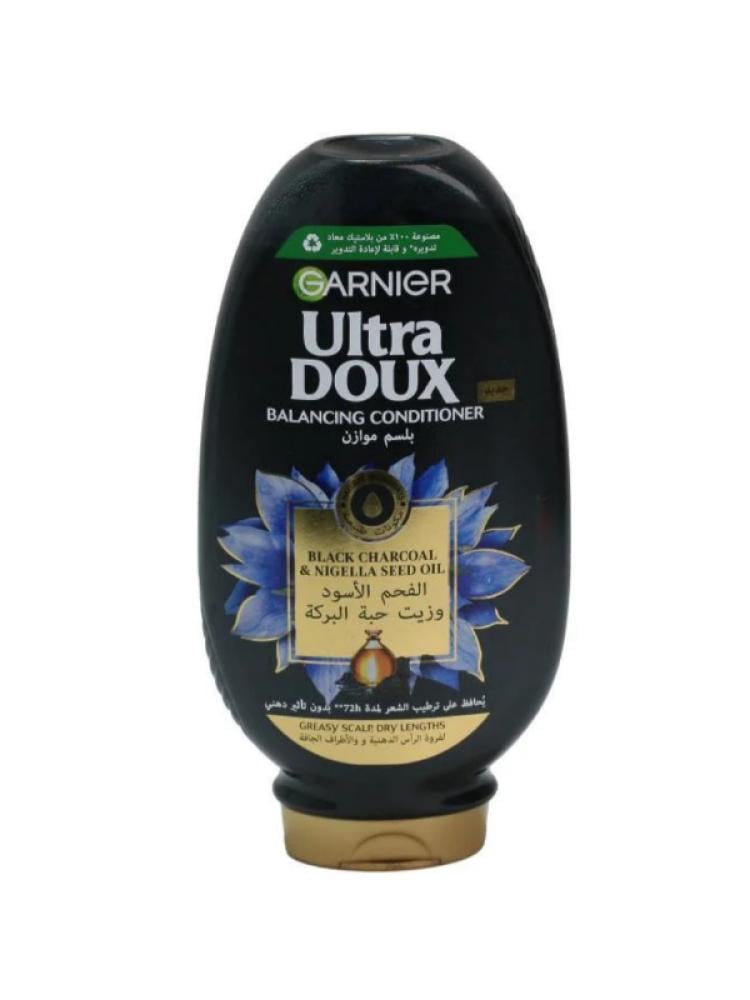 Garnier Black Charcoal & Black Seed Oil Conditioner for Hair 360 ml