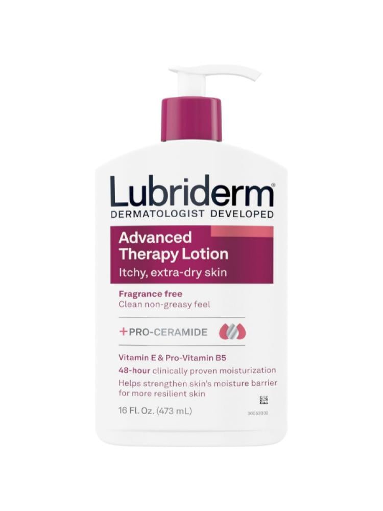Lubriderm Advanced Therapy Body Lotion with Vitamin E, B5 & Ceramides - 473ml