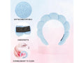 Beauty System Headband & Wristbands Set - Soft Blue