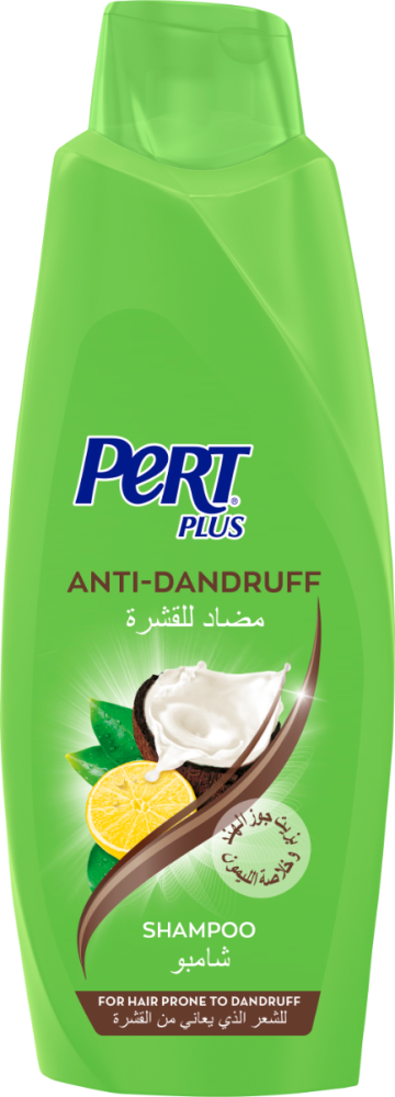 Refreshing Coconut and Lemon Shampoo for Scalp Care by Pert, 600ml