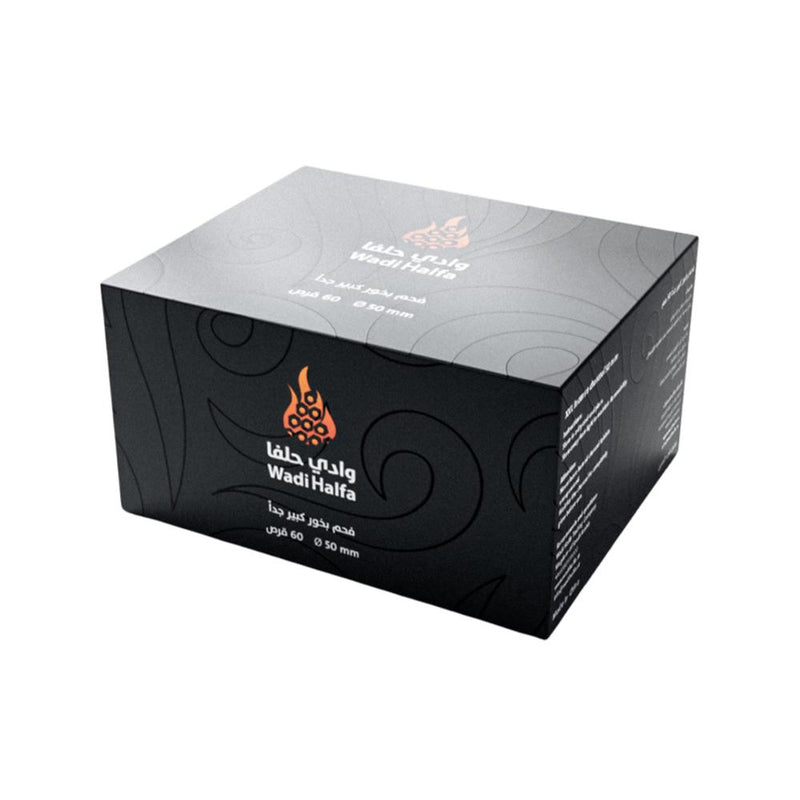 Best Charcoal Tablets for Incense Extra Large 50mm Wadi Halfa 60 Discs