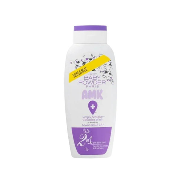 Lady Baby Powder Intimate Shampoo for Women, Daily Care, 250ml