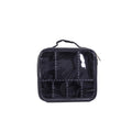 Salon System Black Cosmetic Bag with Gold Trim - 26cm x 24cm