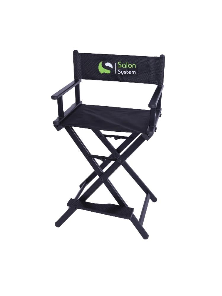Salon System Professional Folding Makeup Artist Chair - Iron - 110cm