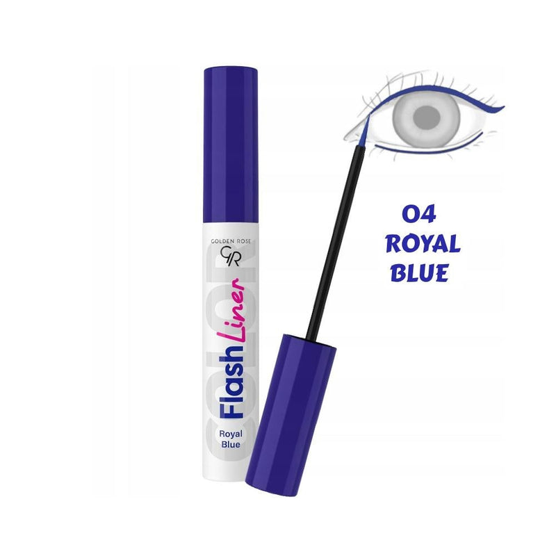 Golden Rose Flash Liner Eyeliner No. 04 Royal Blue 3.5ml