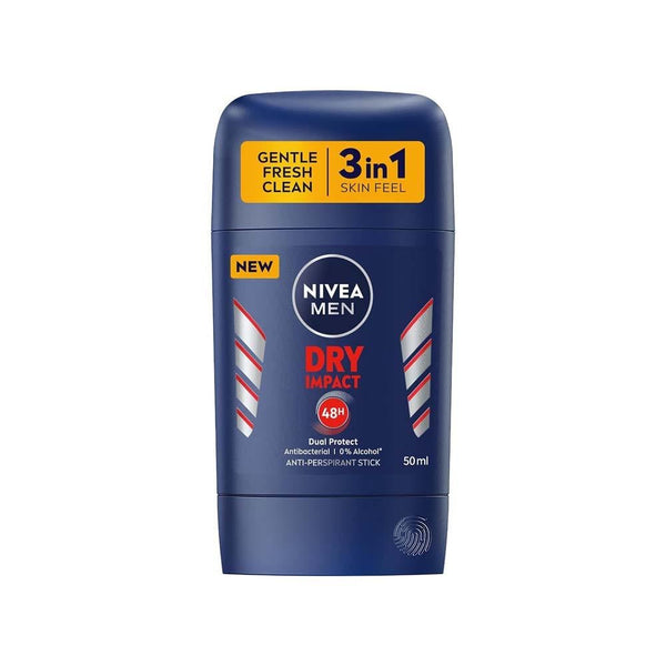 Natural Deodorant Stick Dry Impact 48h Protection Nivea 50ml