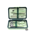 Queen Line Pedicure Kit Travel Case Nail and Foot Care Tools GNR-2484