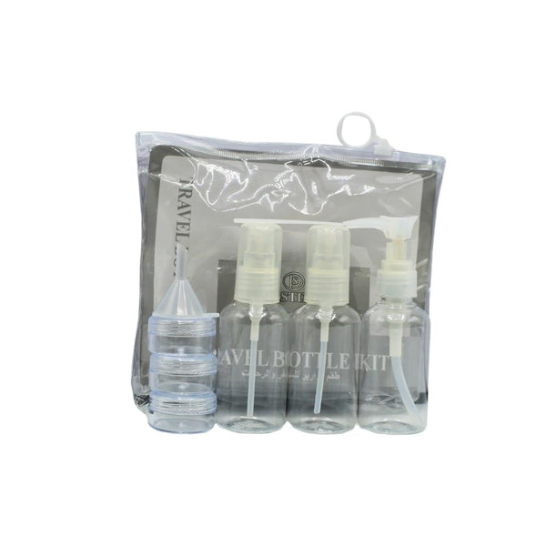 Pastel Travel Bottle Set, 6-Piece, BPA-Free, Compact, Refillable