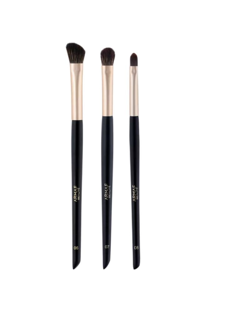 Armaf Beauty Eyeshadow Brush Set - 06, 07, 08 (3 Pieces)
