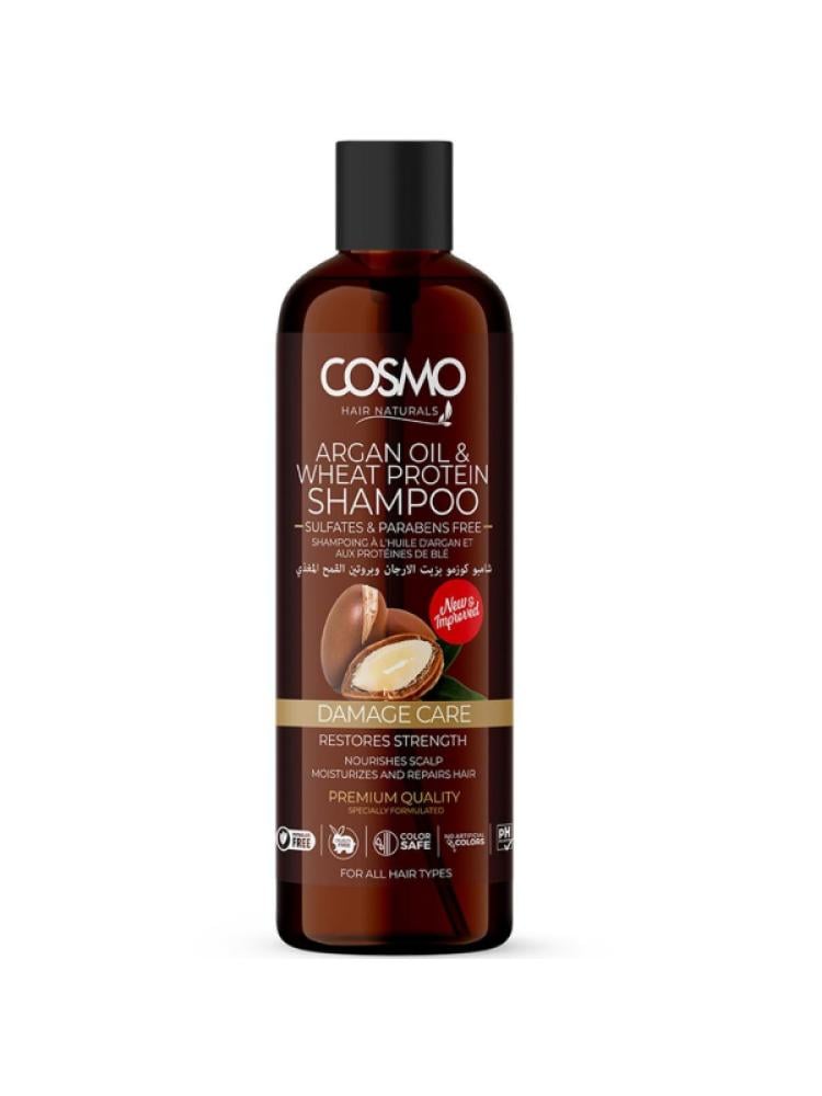 Cosmo Argan Oil & Wheat Protein Shampoo - 480ml