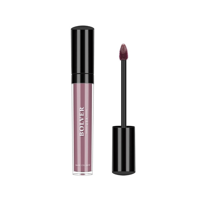 Bolver Silky Liquid Lipstick 302 Hot Pink Matte Smudge-Proof Long-Wearing