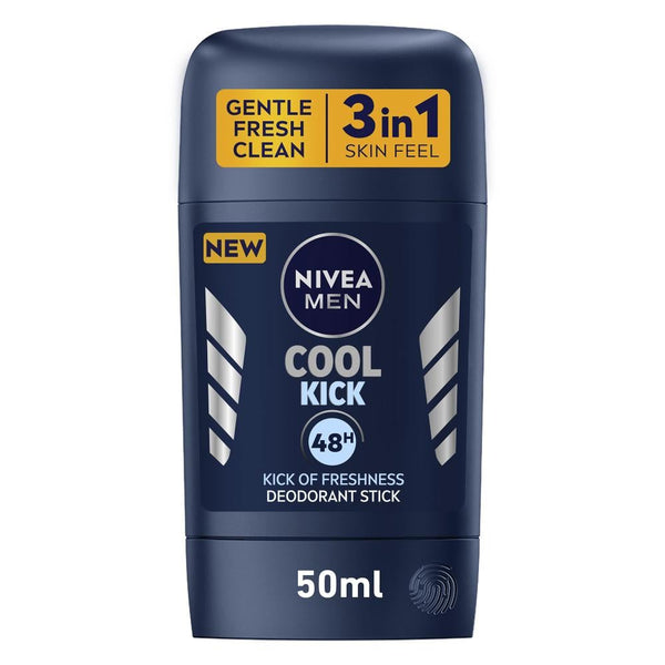 Natural Deodorant Stick Alcohol-Free Cool Kick Nivea 50ml