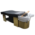 Salon System Massage Bed with Ceramic Shower Basin for Hair Washing - Model C230