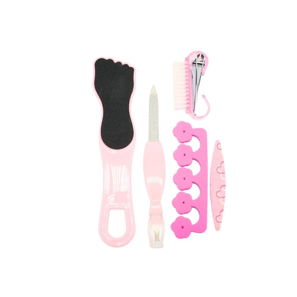 Jackie Pedicure Set 6-Piece Nail and Foot Care Kit