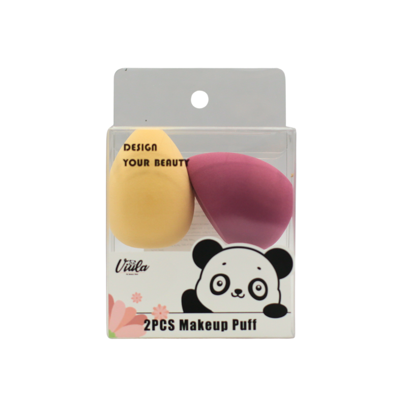 Viola Makeup Sponge Set, 2-Piece, Multi-Shaped, Foundation & Concealer