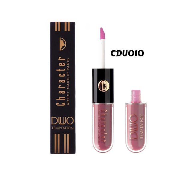 Character Dew Amitation Liquid Lipstick, Long-Lasting, 12-Hour Wear, CDU01