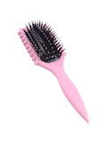 Hair System BK24-603 Hairbrush - Pink - Detangling - Ergonomic Handle