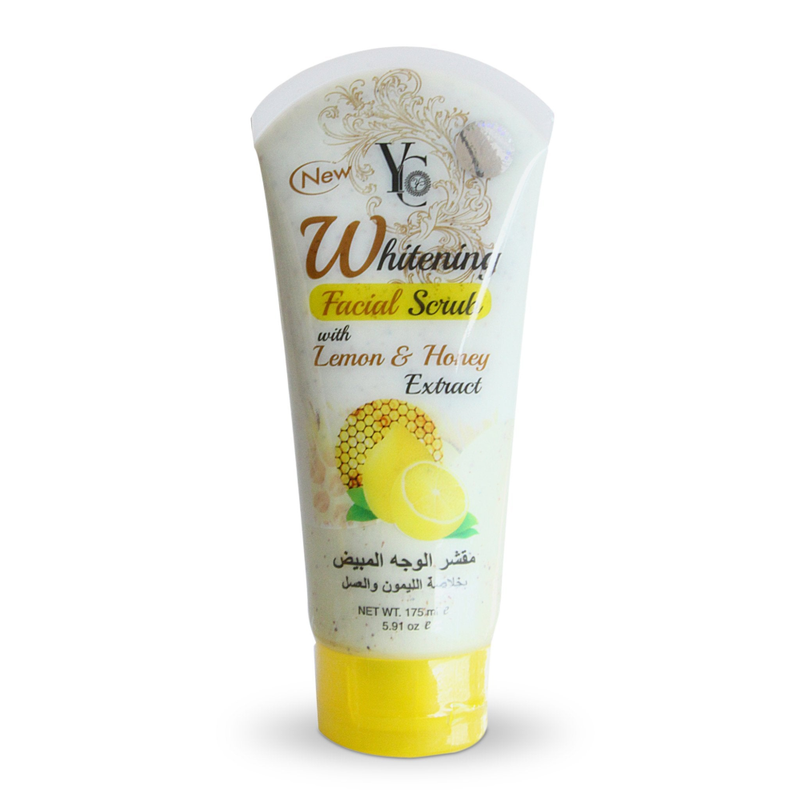Facial Scrub Lemon and Honey Extract Brightening Exfoliant YC 175ml