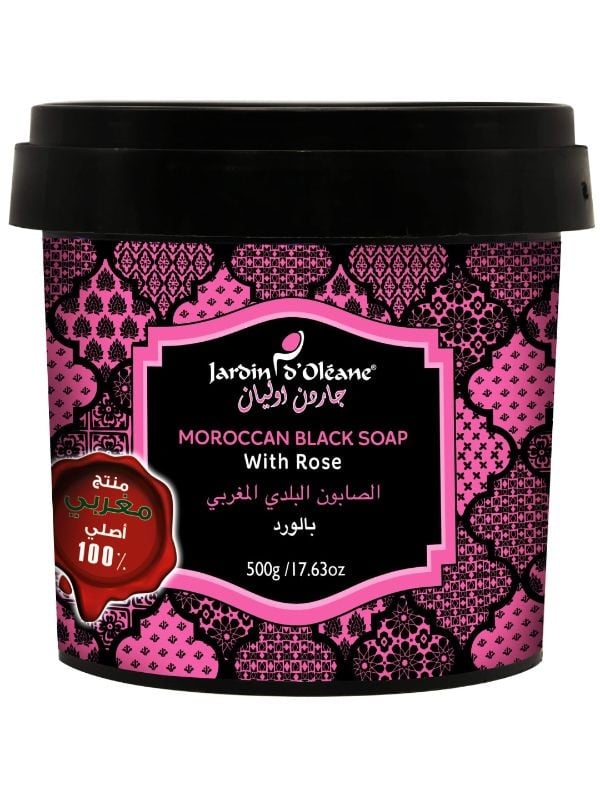 Garden Olean Moroccan Soap with Rose - 500g