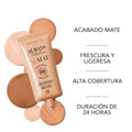 Bourjois Air Mat Foundation, Matte Finish, 24-Hour Wear, 04 Beige