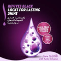 Shampoo for Black Hair Stunning Shine Sunsilk 190ml