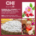 Chi Rose Oil Shampoo for Color Treated Hair, 793ml