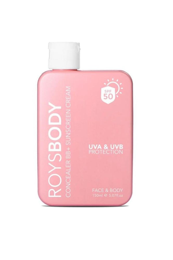 BB Cream with SPF 50 Moisturizing Sunscreen Roys Beauty 150ml