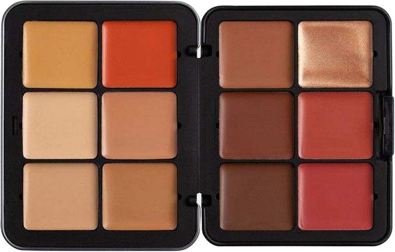 Blush Bronzer Contour Palette Versatile Creamy Shades Vanessa Makeup