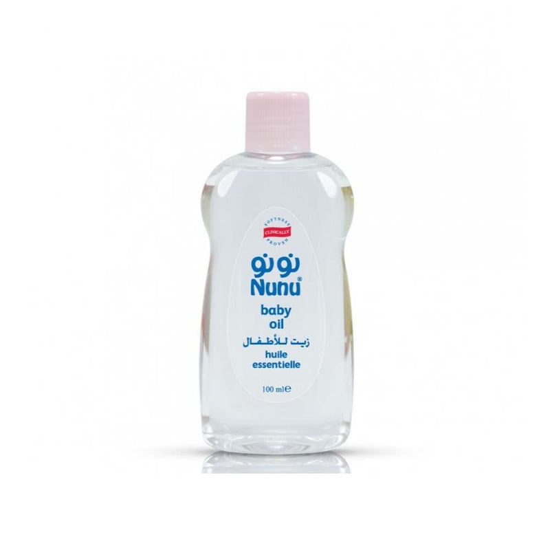 Baby Oil Gentle Moisturising Natural Nunu 100ml