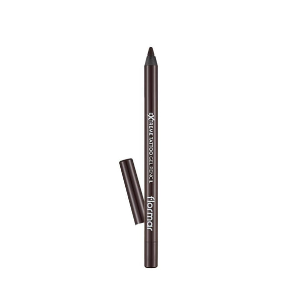 Flormar Extreme Tattoo Matte Gel Eyeliner Pencil 02 Walnut, Waterproof