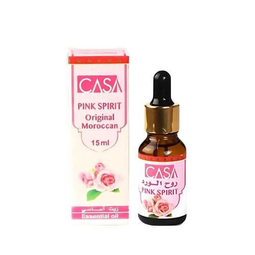 House Casa Professional Moroccan Rose Essence Oil for Skin Hydration, 15ml