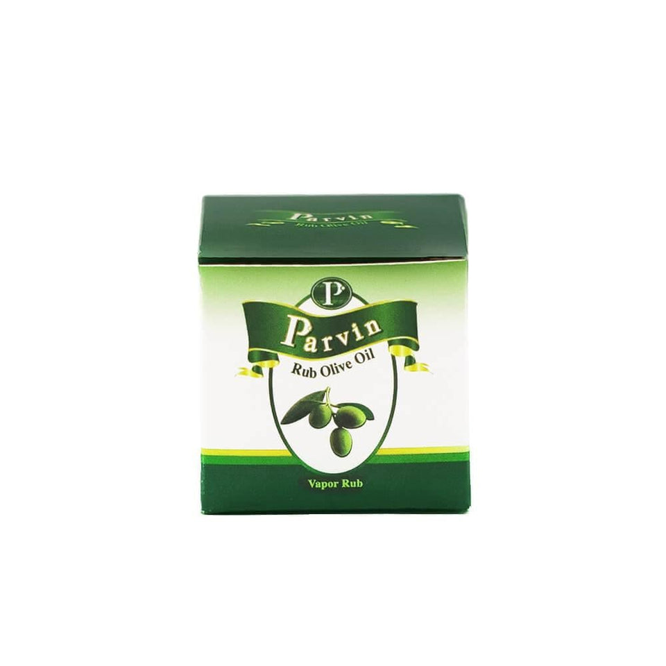 Parvin Cold & Flu Ointment with Olive Oil for Cold Relief 50g