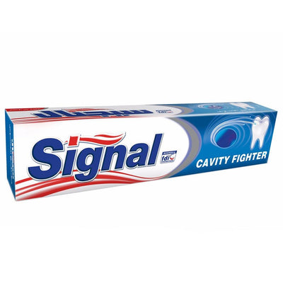 Signal Toothpaste Cavity Fighter Double Calcium 50ml - Freshness & Protection