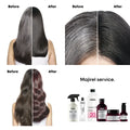 Clara Hair Styling Set: Mousse, Shine Spray, Dry Shampoo with Free Bag