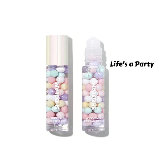 Sheglam Life's a Party Rollerball Lip Therapy Moisturizer 3.8g