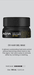Agiva Styling Gel Wax No. 09 Strong Hold & Shine 155 ml
