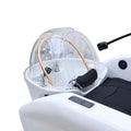 Salon System Electronic Shampoo Bed H058W Hydro-Massage White