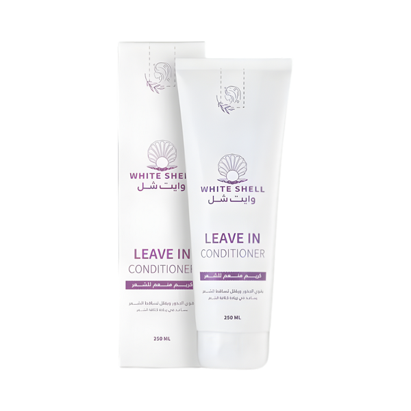 White Shell Smoothing Hair Cream, Hydrating, 250ml