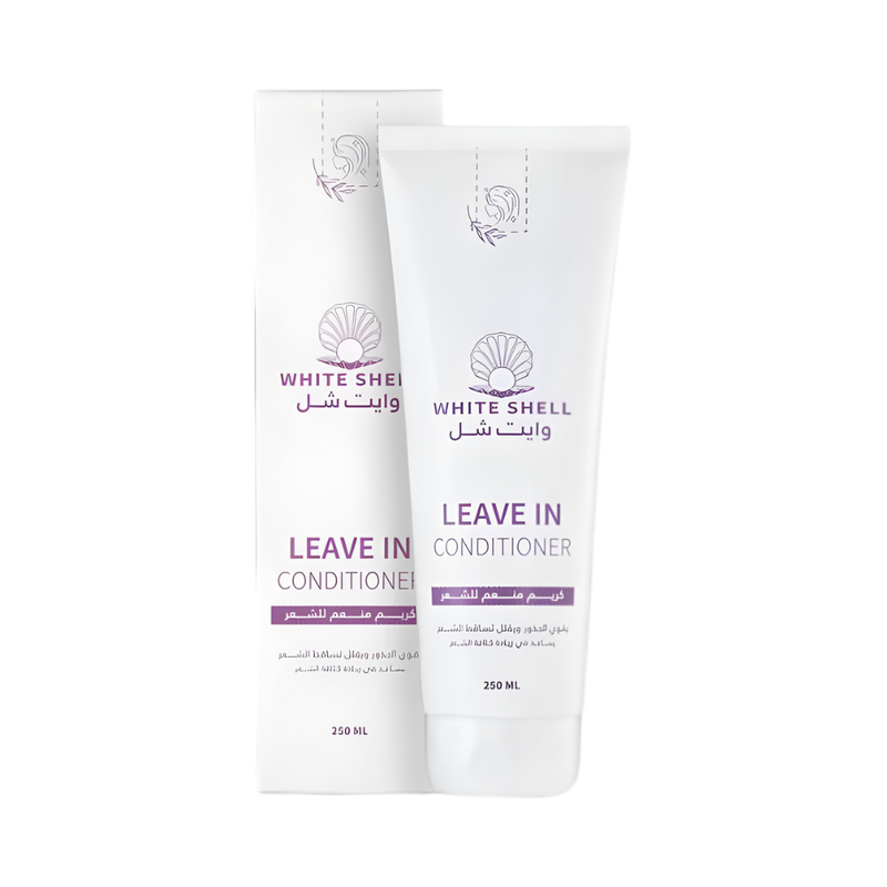 White Shell Smoothing Hair Cream, Hydrating, 250ml