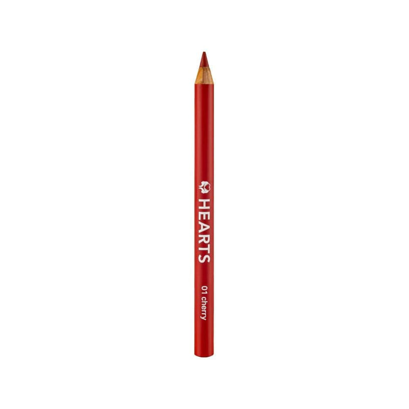 Lip Liner Pencil Cherry 01 Long-Lasting Smudge-Proof Hearts 1.2g