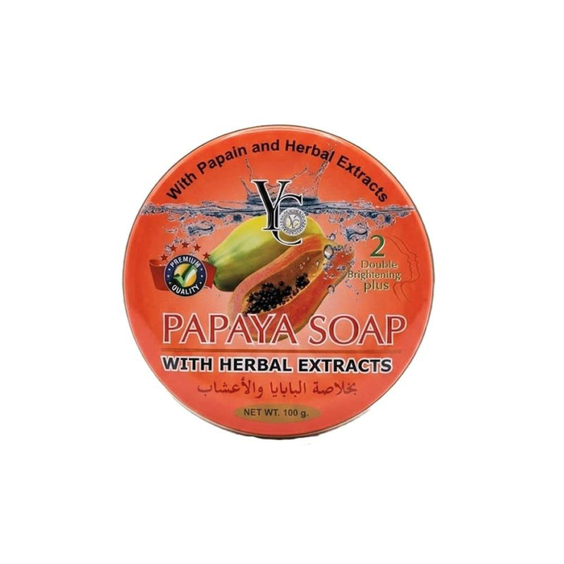 Pure Herbal Papaya Soap Brightening YC 100g