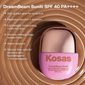Kosas Plump Juicy Skincare Prep Set with SPF 40 Sunscreen, Collagen Serum, and Lip Booster