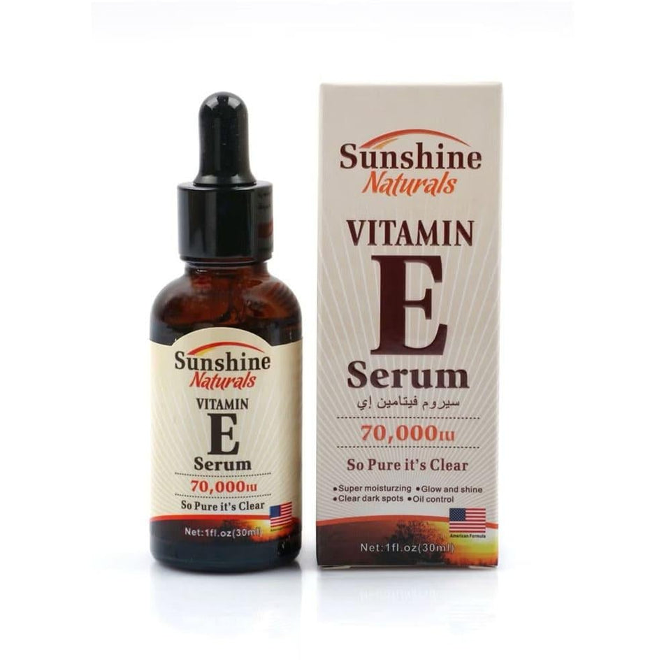 Sunshine Naturals Vitamin E Serum Hydrating & Anti-Aging Skin Care 30ml