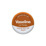 Vaseline Lip Therapy Cocoa Butter Lip Balm for Dry Lips Vanilla Scent 20g