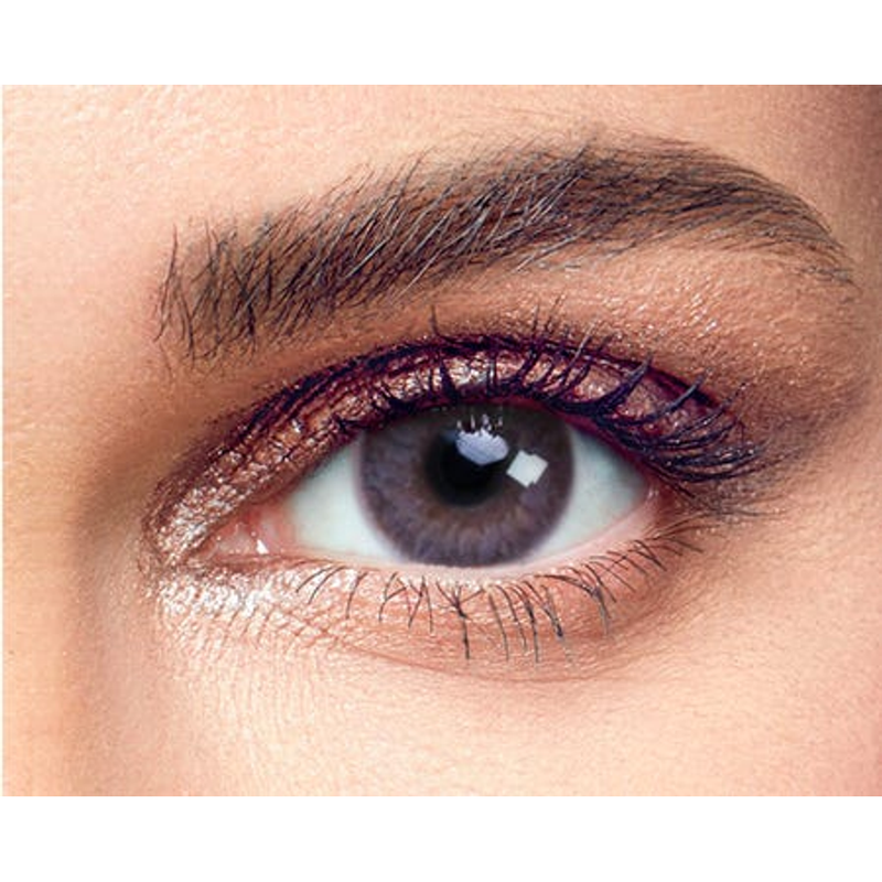 Eye Contact Lenses Color Addict Nieve Dark Grey Cosmetic Anesthesia 2 Pack